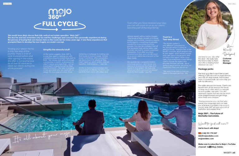 Mojo 360º | Den Fulde Cyklus og Fremtiden for Marbella Real Estate